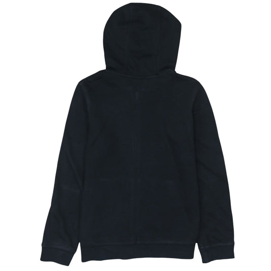 Nike Boys Black Full Zip Hoodie Size L 147-158 cm Cotton Blend