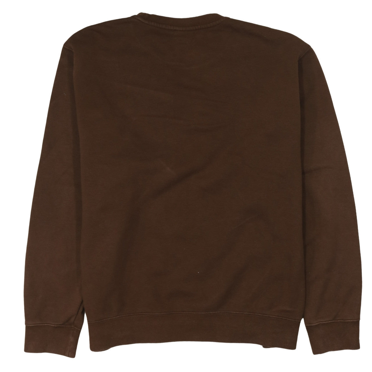 Nike Women Brown XL Pullover Sweatshirt Crew Neck Cotton Blend Logo