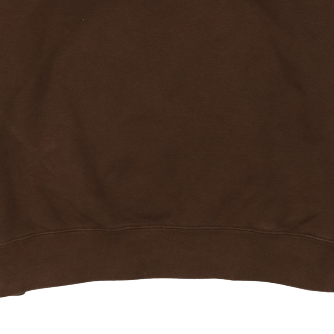 Nike Women Brown XL Pullover Sweatshirt Crew Neck Cotton Blend Logo