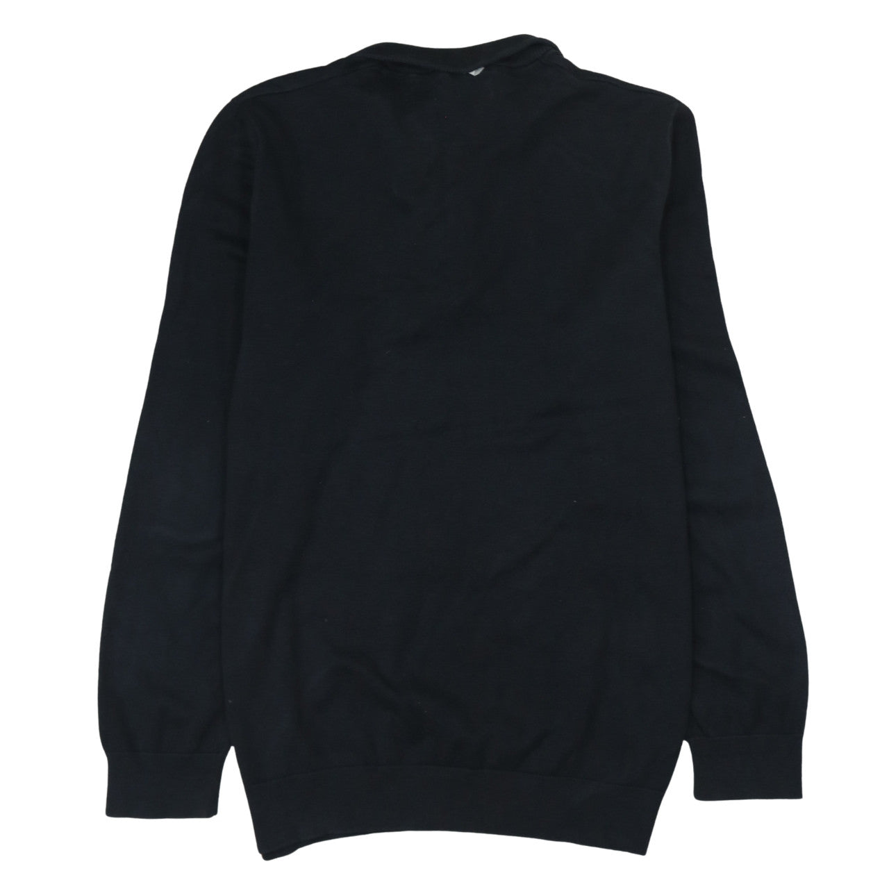 U.S. Polo Assn. Men's Black XL Mock Neck 1/4 Zip Knit Sweatshirt