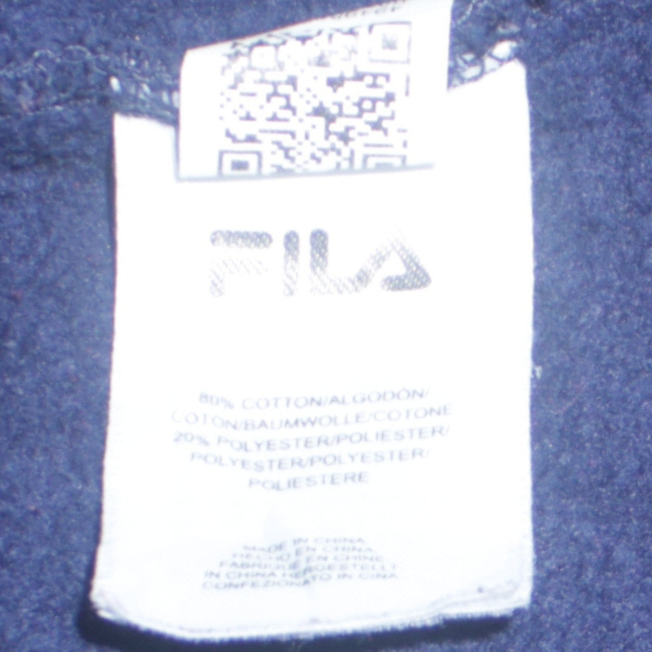Fila Men's Multicoloured XL Crew Neck Logo Sweatshirt
