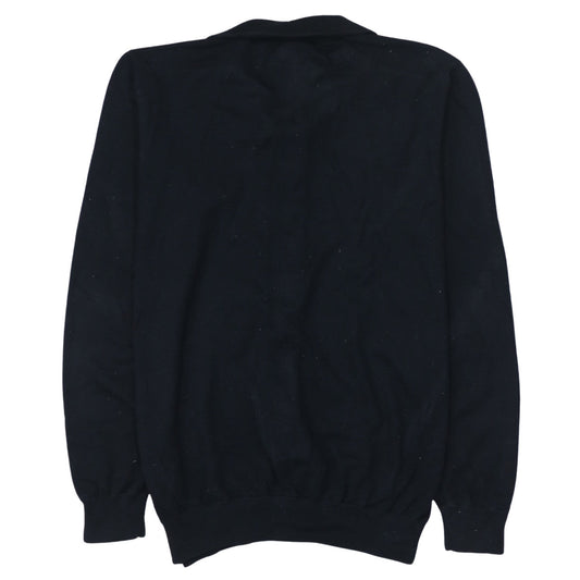 Armani Jeans Men's Black Full Zip Cotton Sweatshirt L