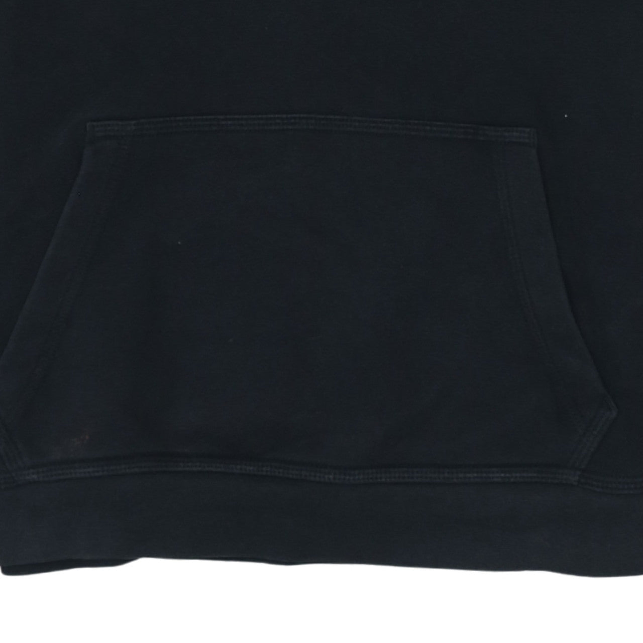 Nike Boys Black XL Pullover Hoodie with Logo and Kangaroo Pocket