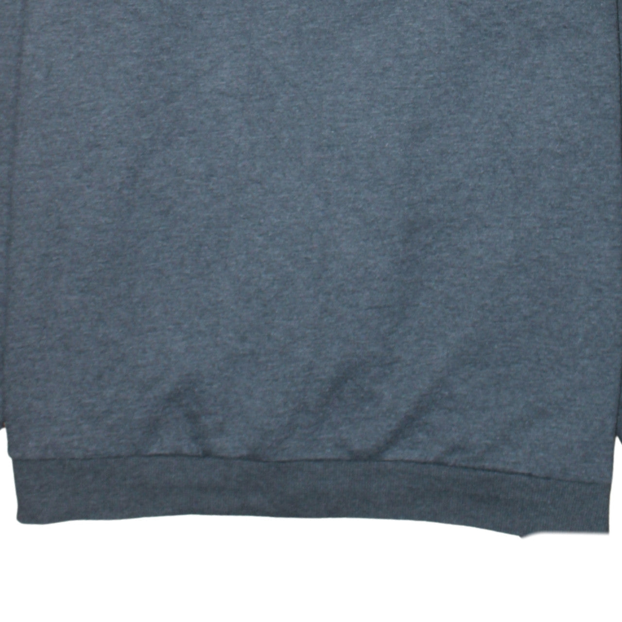 Adidas Men's Grey 2XL Pullover Crew Neck Fleece Sweatshirt