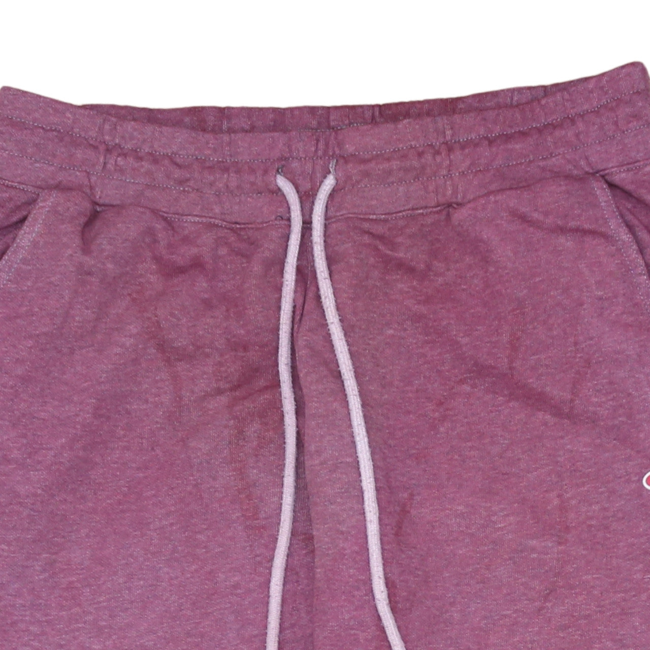 Champion Women’s Pink Jogger Sweatpants Small Drawstring Logo Stripe
