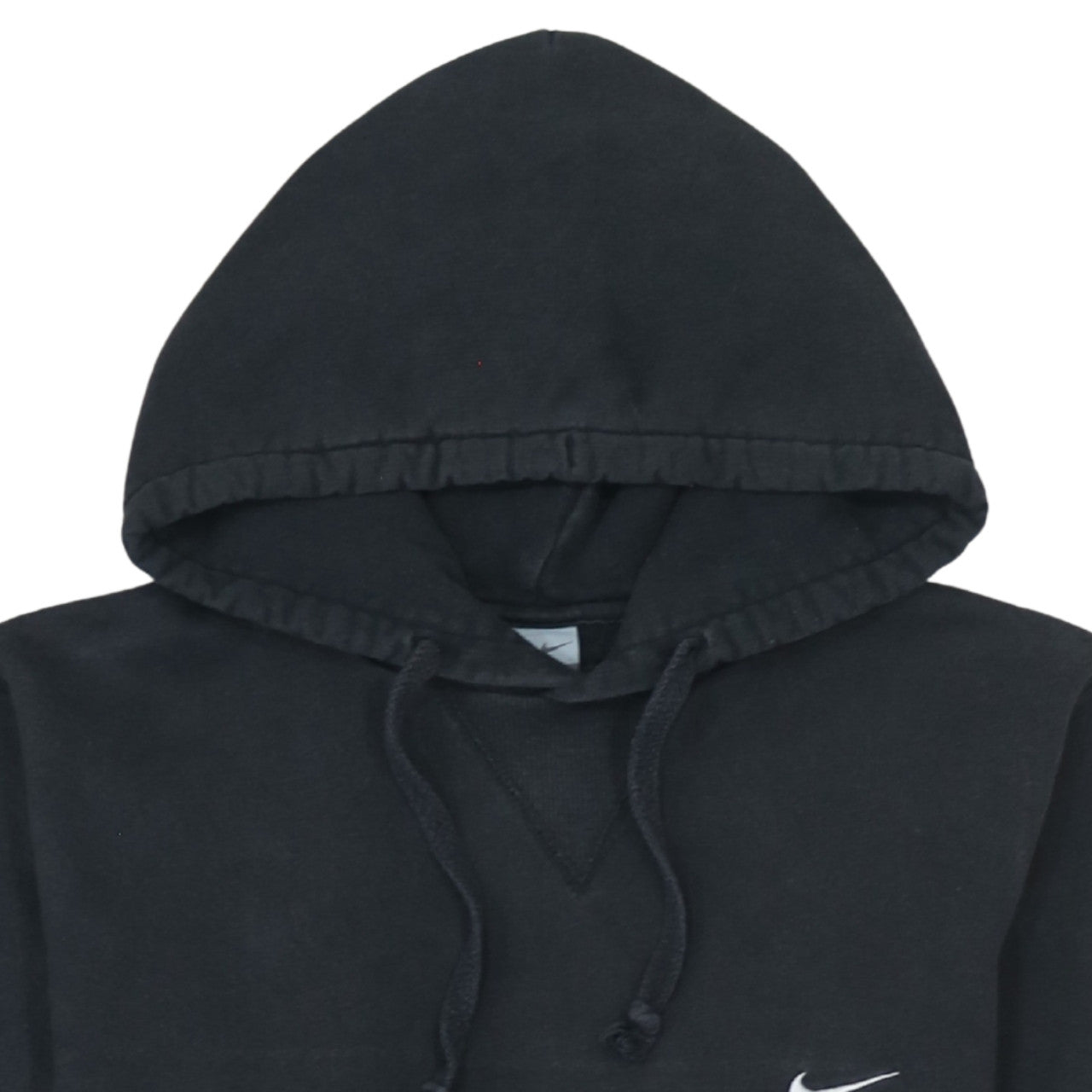 Nike Boys Black Pullover Hoodie Small Cotton Fleece Sportswear