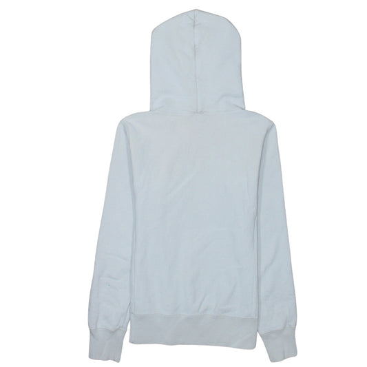 Champion Women White Medium Reverse Weave Pullover Hoodie