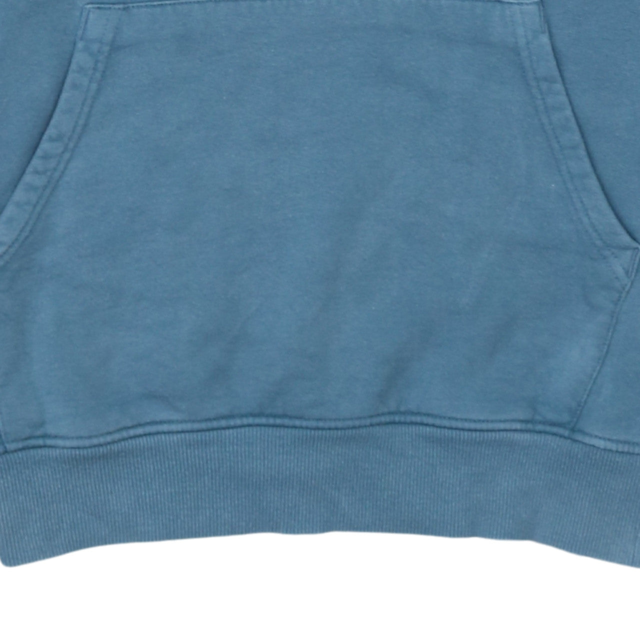 The North Face Men's Blue Pullover Hoodie M Regular Fit Cotton