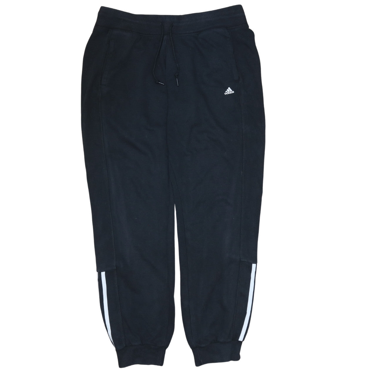 Adidas Womens Black Climalite Jogger Trousers L Sports Essentials