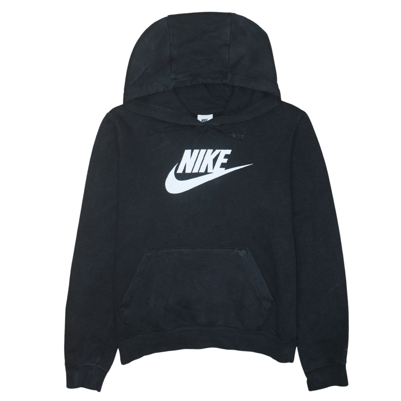 Nike Men's Black Pullover Hoodie Small Graphic Fleece Sweatshirt