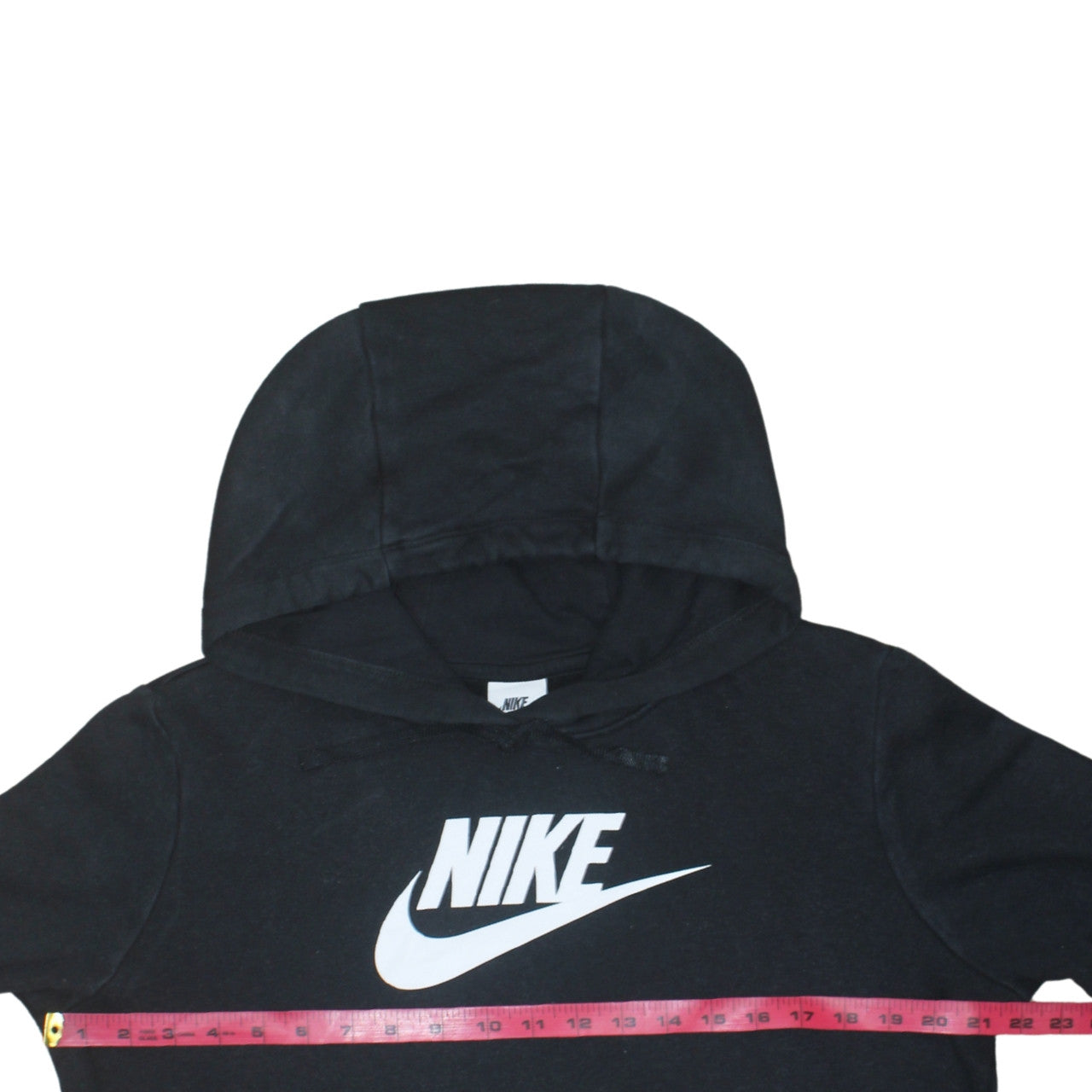 Nike Men's Black Pullover Hoodie Small Graphic Fleece Sweatshirt