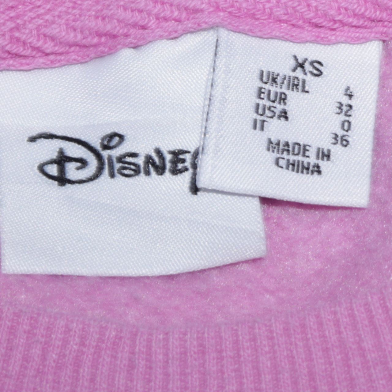 Disney Marie Pink Sweatshirt Women's XS Primark Aristocats Pullover