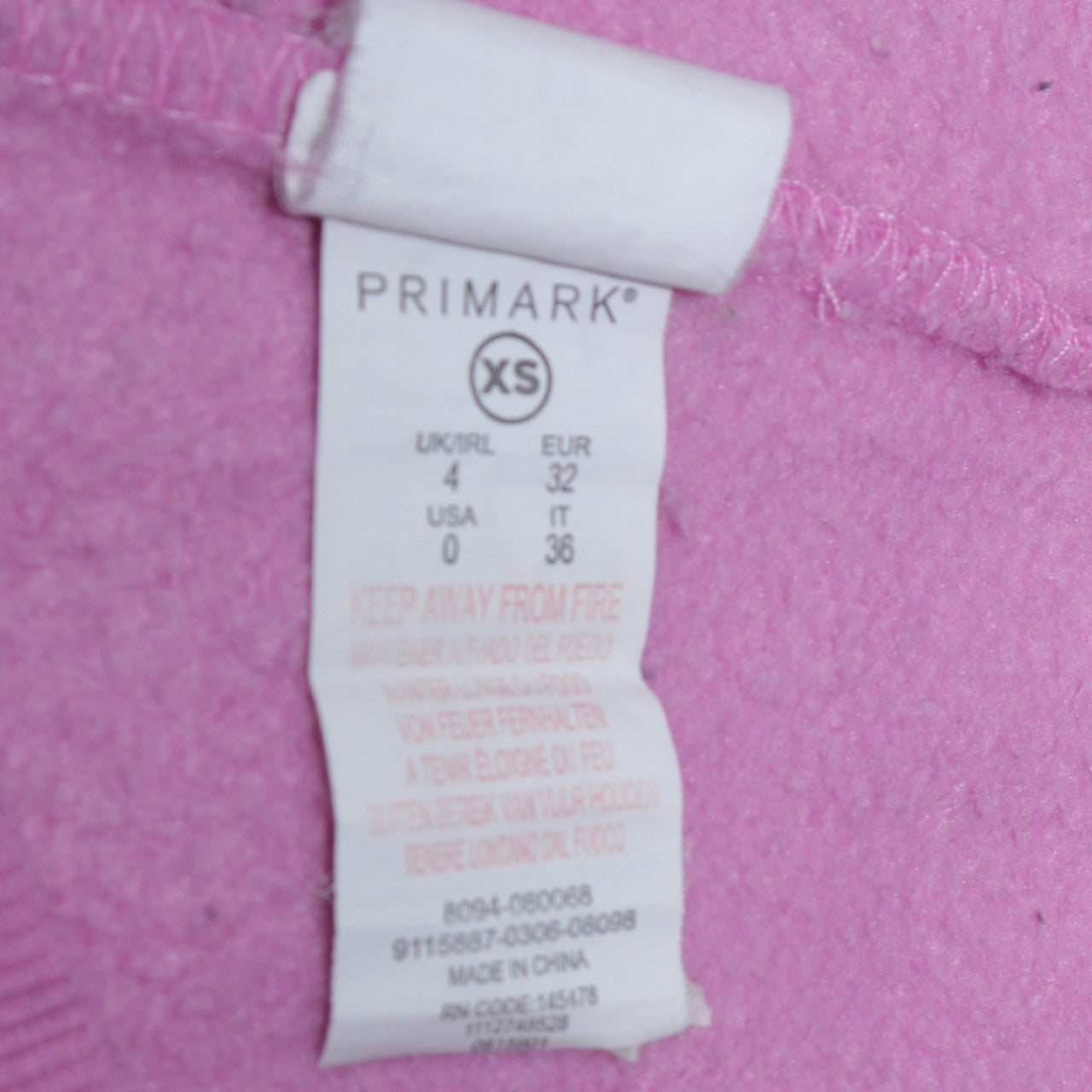 Disney Marie Pink Sweatshirt Women's XS Primark Aristocats Pullover