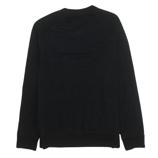 Calvin Klein Men’s Black Crew Neck Cotton Sweatshirt M