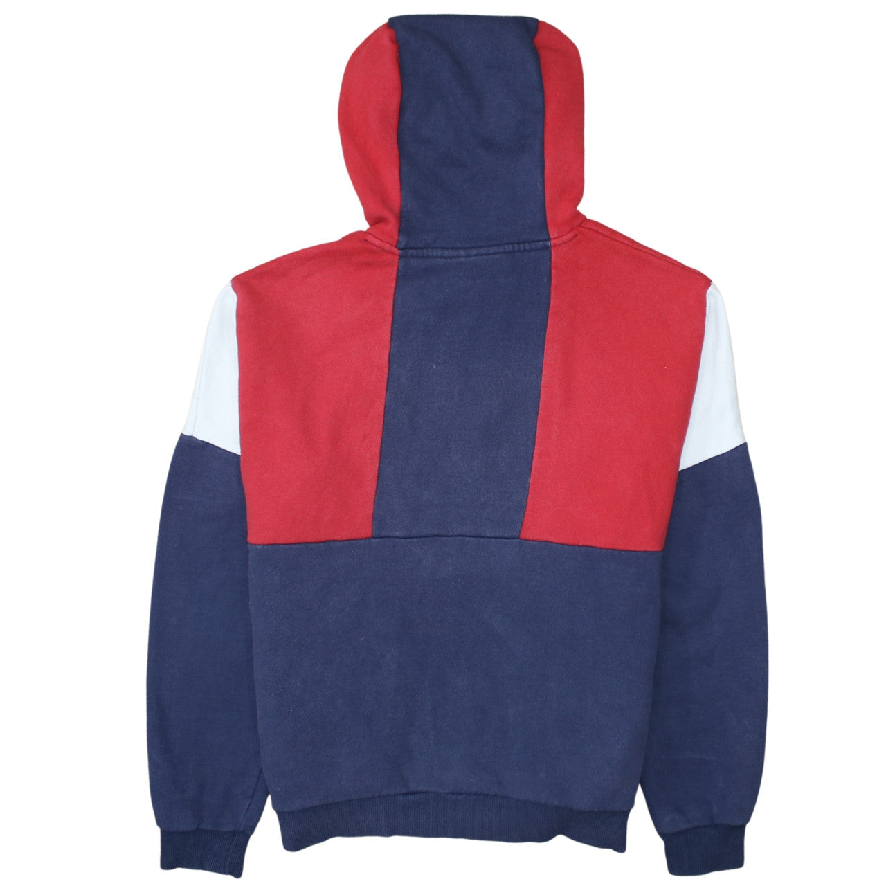 FILA Men's Multicoloured Pullover Hoodie Size S Retro Sportswear