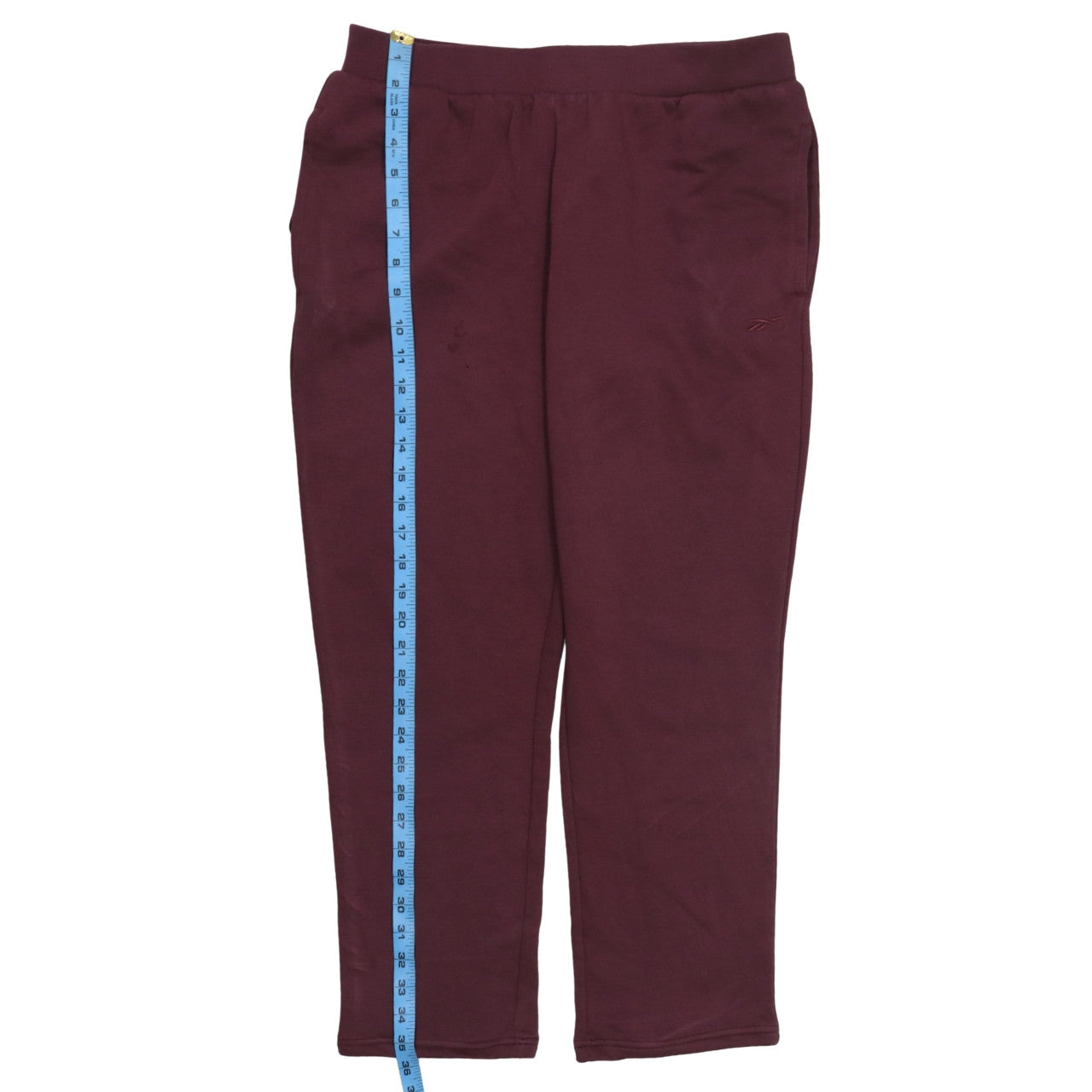 Reebok Men's Purple Jogger Sweatpants M Regular Fleece Activewear Trousers