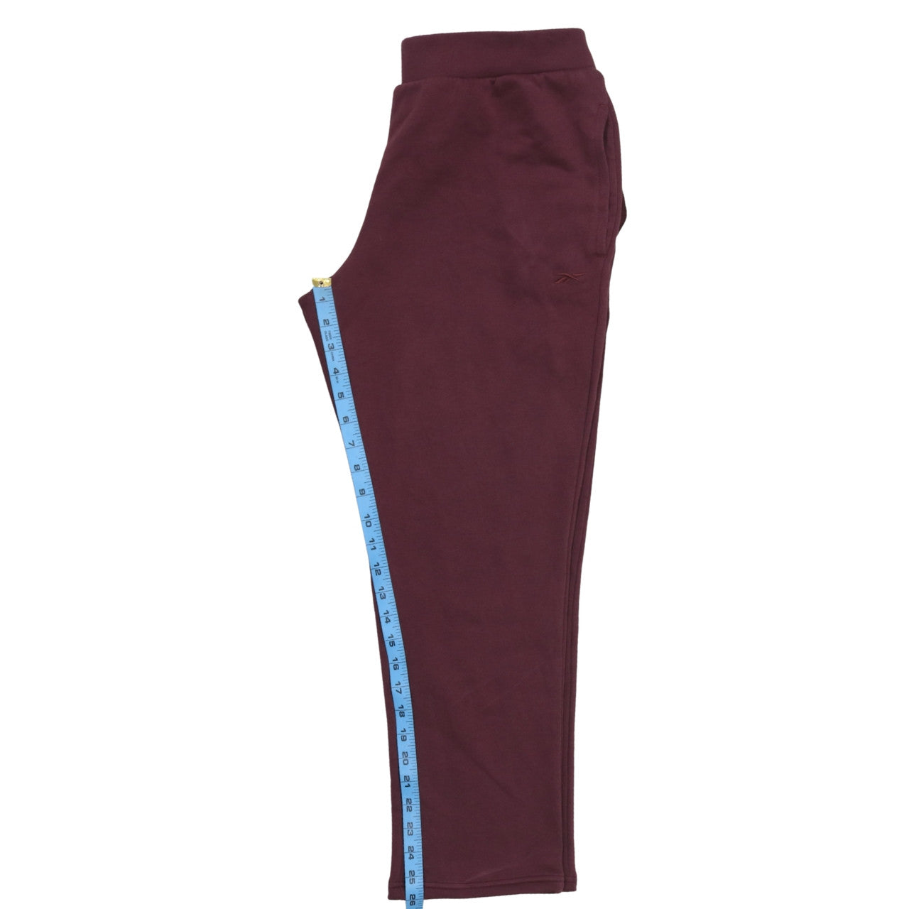 Reebok Men's Purple Jogger Sweatpants M Regular Fleece Activewear Trousers