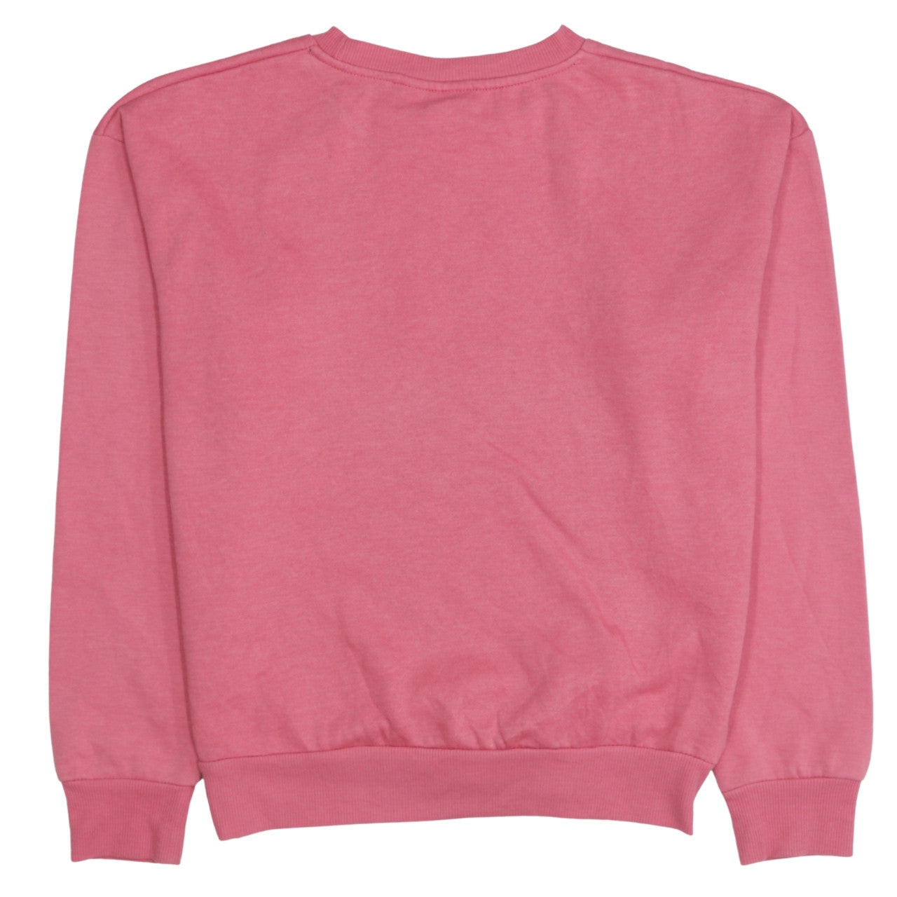 Disney Minnie Mouse Pink Sweatshirt Women 2XS Crew Neck Graphic Print