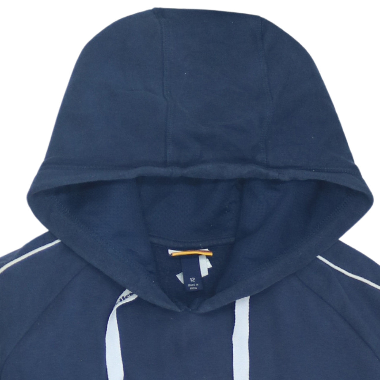 Ellesse Womens Navy Blue Size 12 Pullover Hoodie Sweatshirt