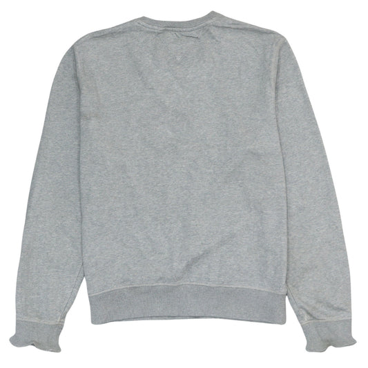 Tommy Hilfiger Men's Grey Logo Crew Neck Sweatshirt Size L