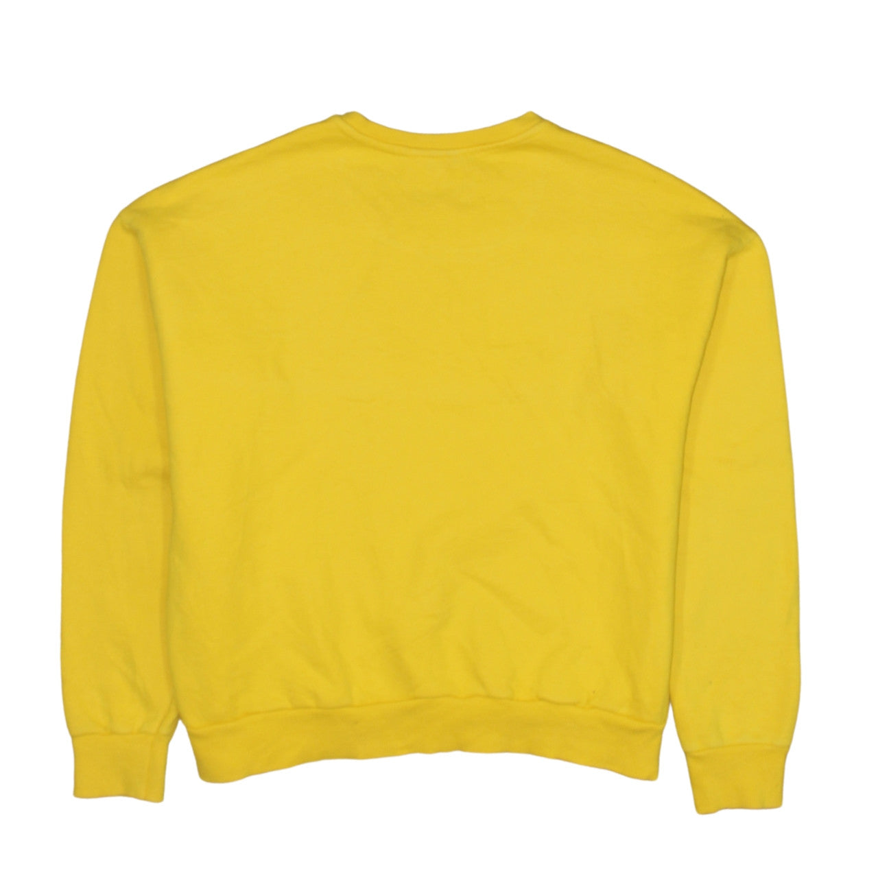 Disney Winnie the Pooh Yellow Sweatshirt Women S 10/12 Crew Neck