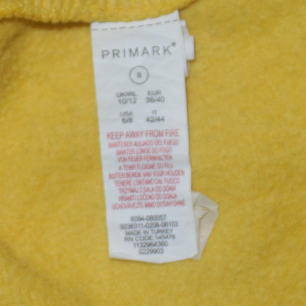 Disney Winnie the Pooh Yellow Sweatshirt Women S 10/12 Crew Neck