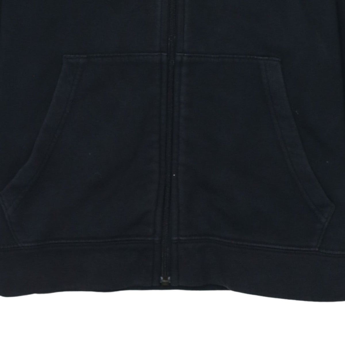Additional view of Nike boys’ black full zip hoodie xl 158-170cm fleece sweatshirt