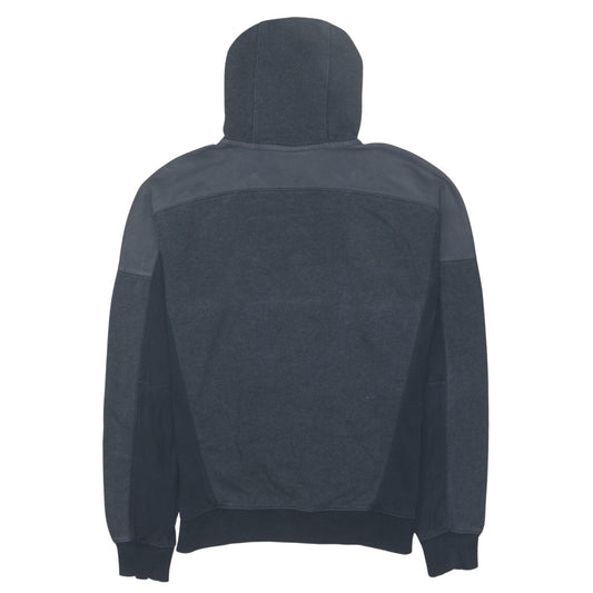 Nike Men's Grey Pullover Hoodie Small Fleece Logo Sportswear