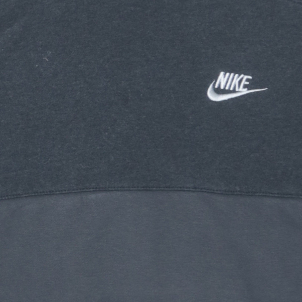 Additional view of Nike Men's Grey Pullover Hoodie Small Fleece Logo Sportswear