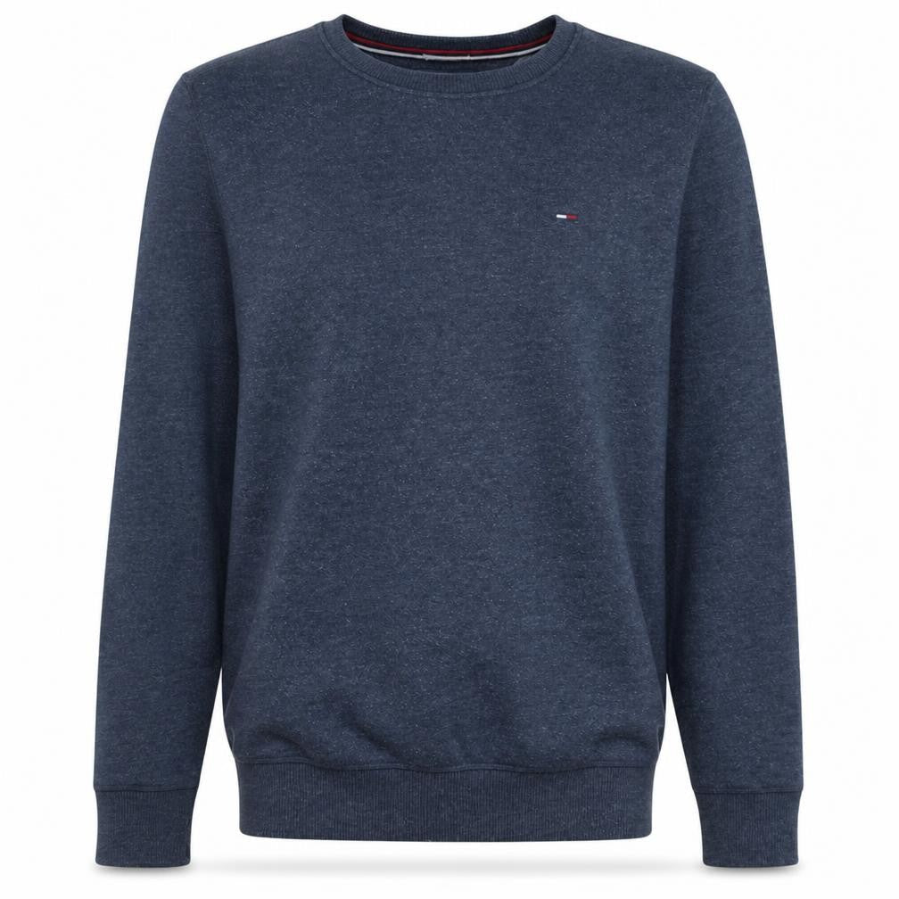 Tommy Jeans Men's Blue Regular Fit Crew Neck Sweatshirt Size S