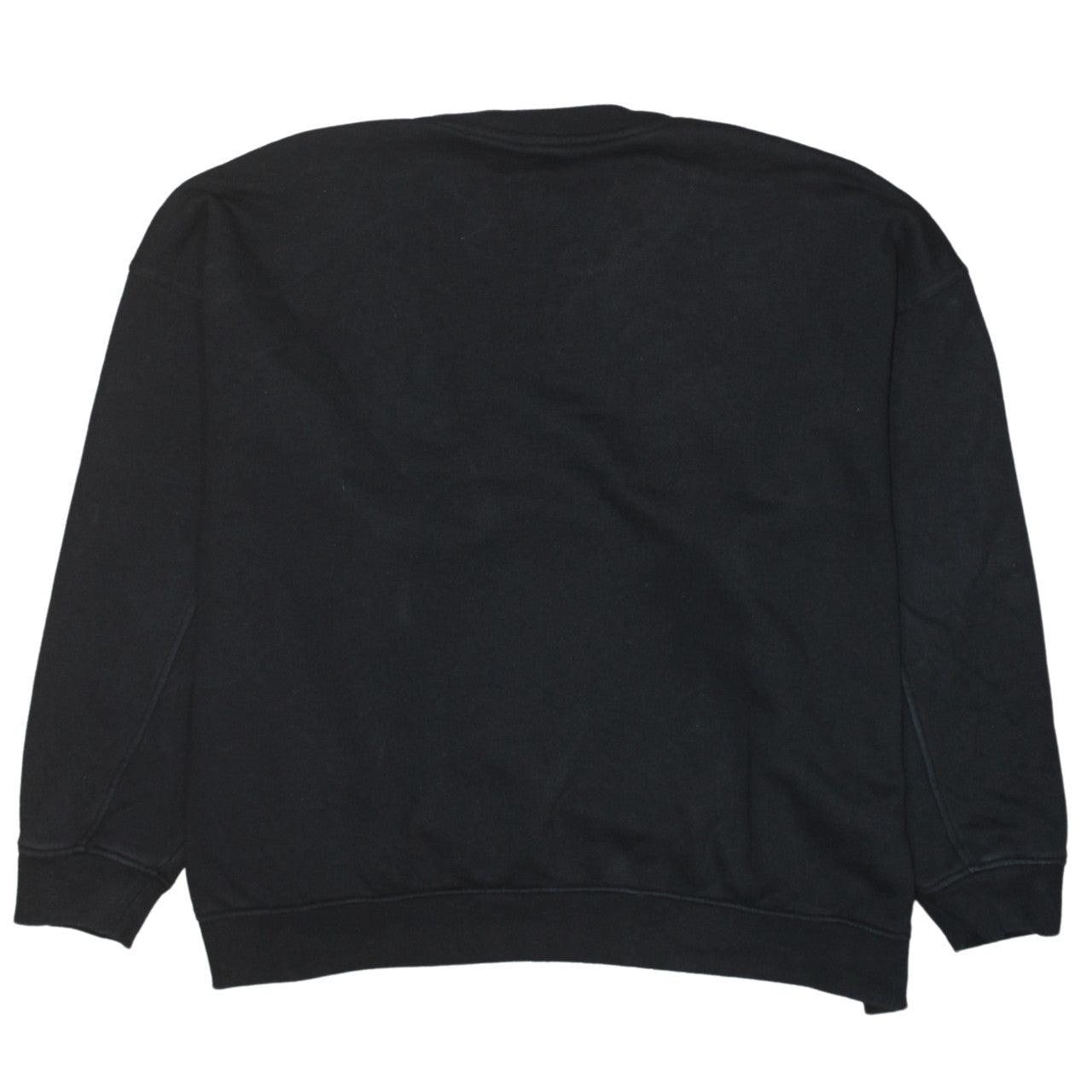 Adidas Womens Black Size 16 Crew Neck Pullover Sweatshirt