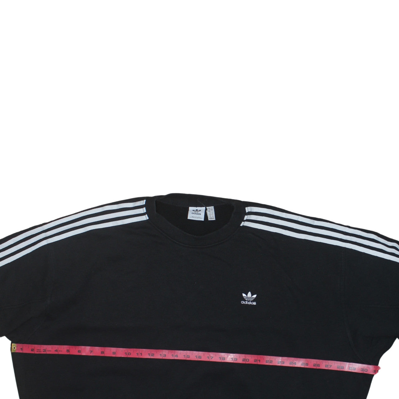 Adidas Womens Black Size 16 Crew Neck Pullover Sweatshirt