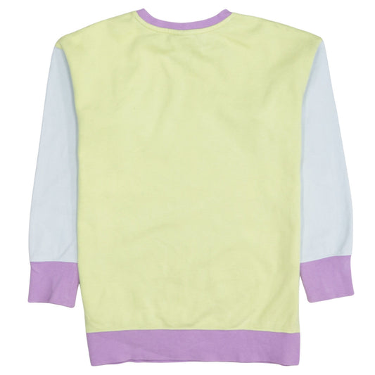 Nike Girls Multicoloured Logo Sweatshirt Size 146cm Pullover Crew Neck