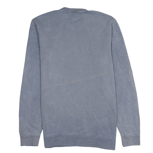 Nike Men's Grey Logo Crew Neck Pullover Sweatshirt Size L