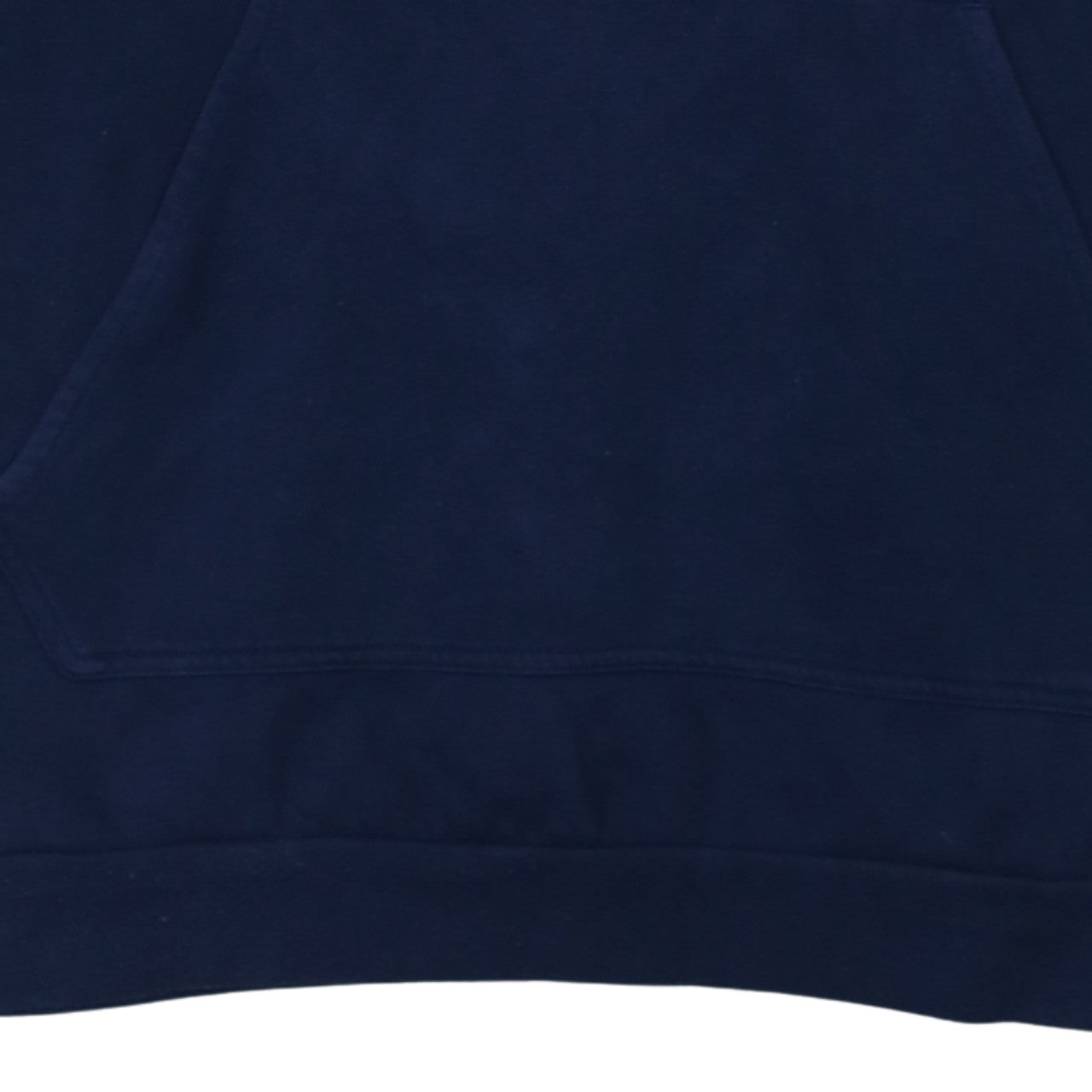 Adidas Men's Blue Pullover Hoodie L Logo Fleece Sweatshirt