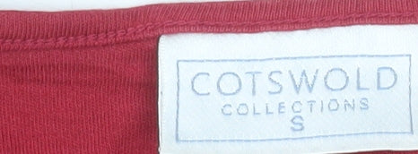 Cotswold Collections Women’s Red 3/4 Sleeve Cotton T-Shirt S