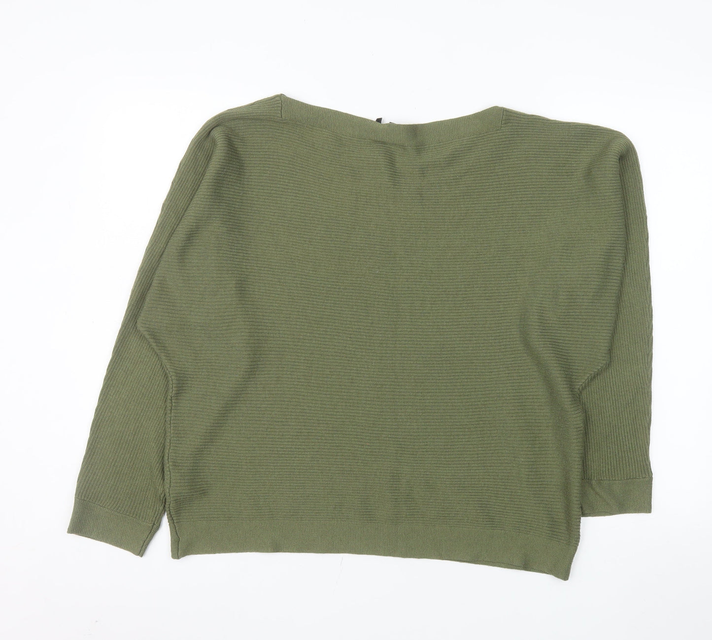 Editor's Cut Women's Green Size 18 Boat Neck Pullover Jumper