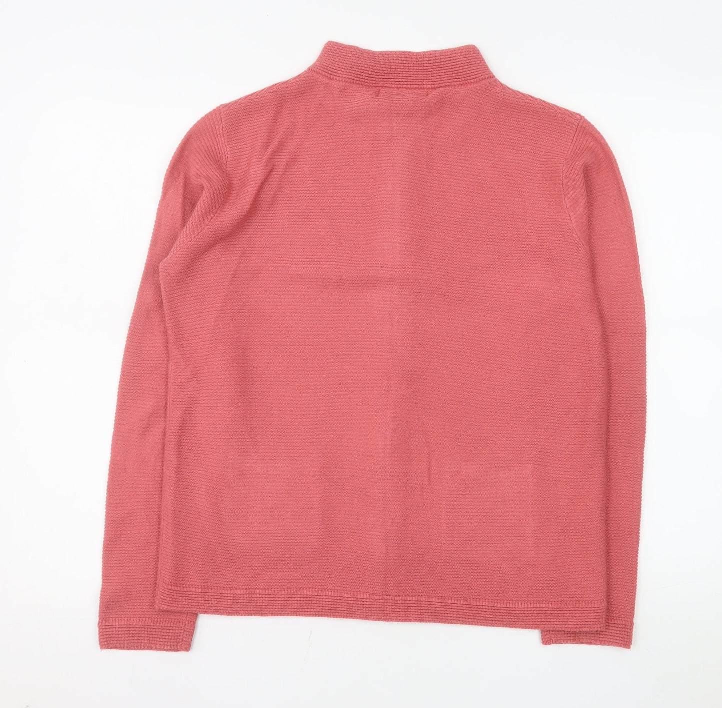 Honor Millburn Women's Pink Knit Zip Jacket Size S 10-12