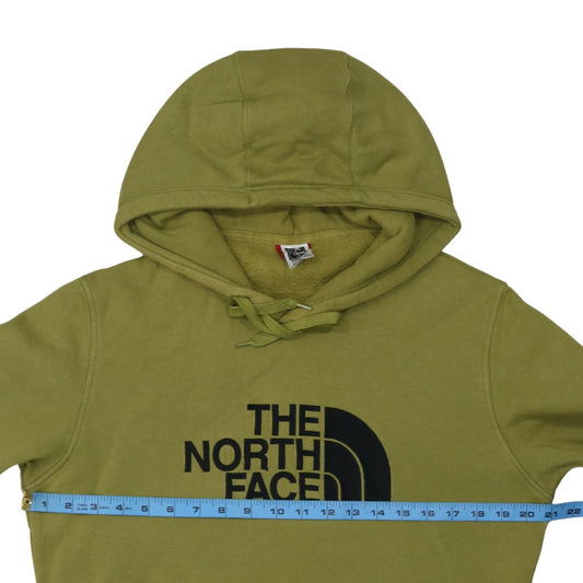 The North Face Men's Green Small Pullover Hoodie Cotton Outdoor