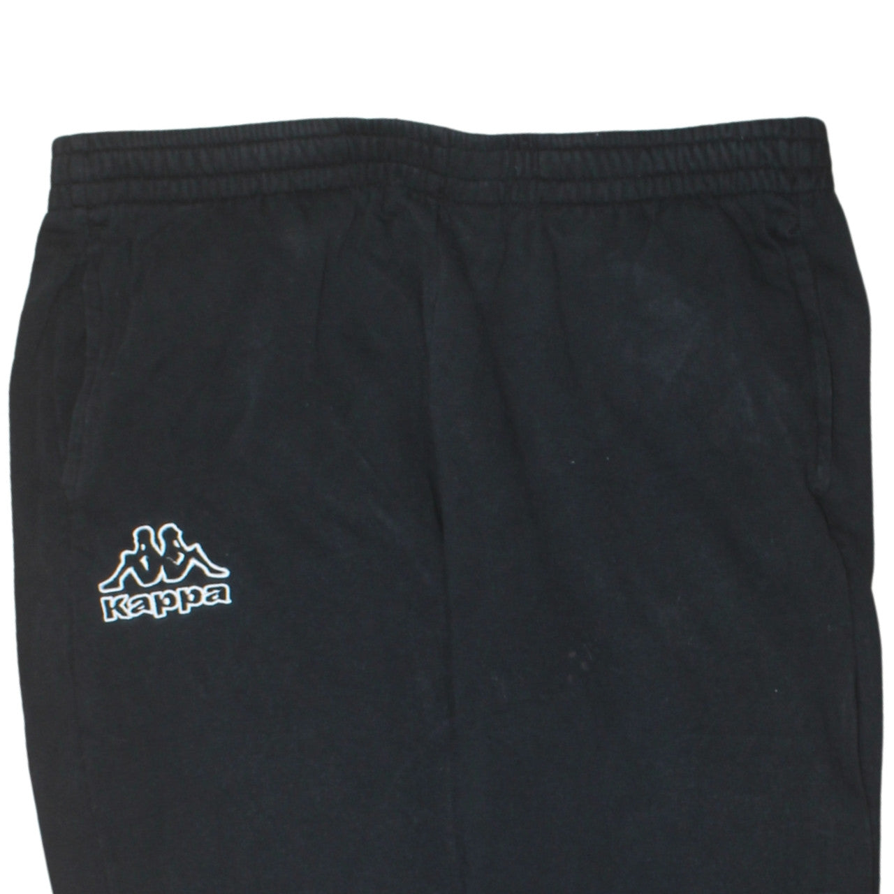 Kappa Men's Black XL Jogger Sweatpants Fleece Regular Fit