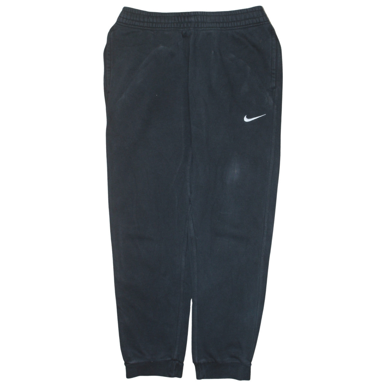 Nike Men's Black Jogger Trousers Medium Fleece Comfort Fit