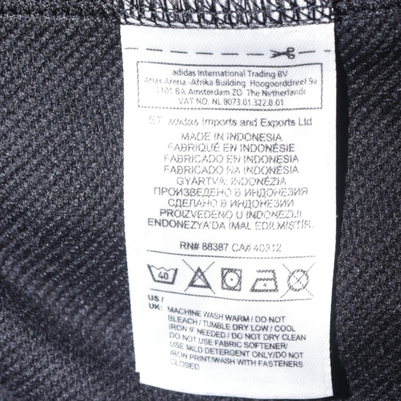 Adidas Womens Black Full Zip Hoodie Medium 12-14 Climalite Sweatshirt