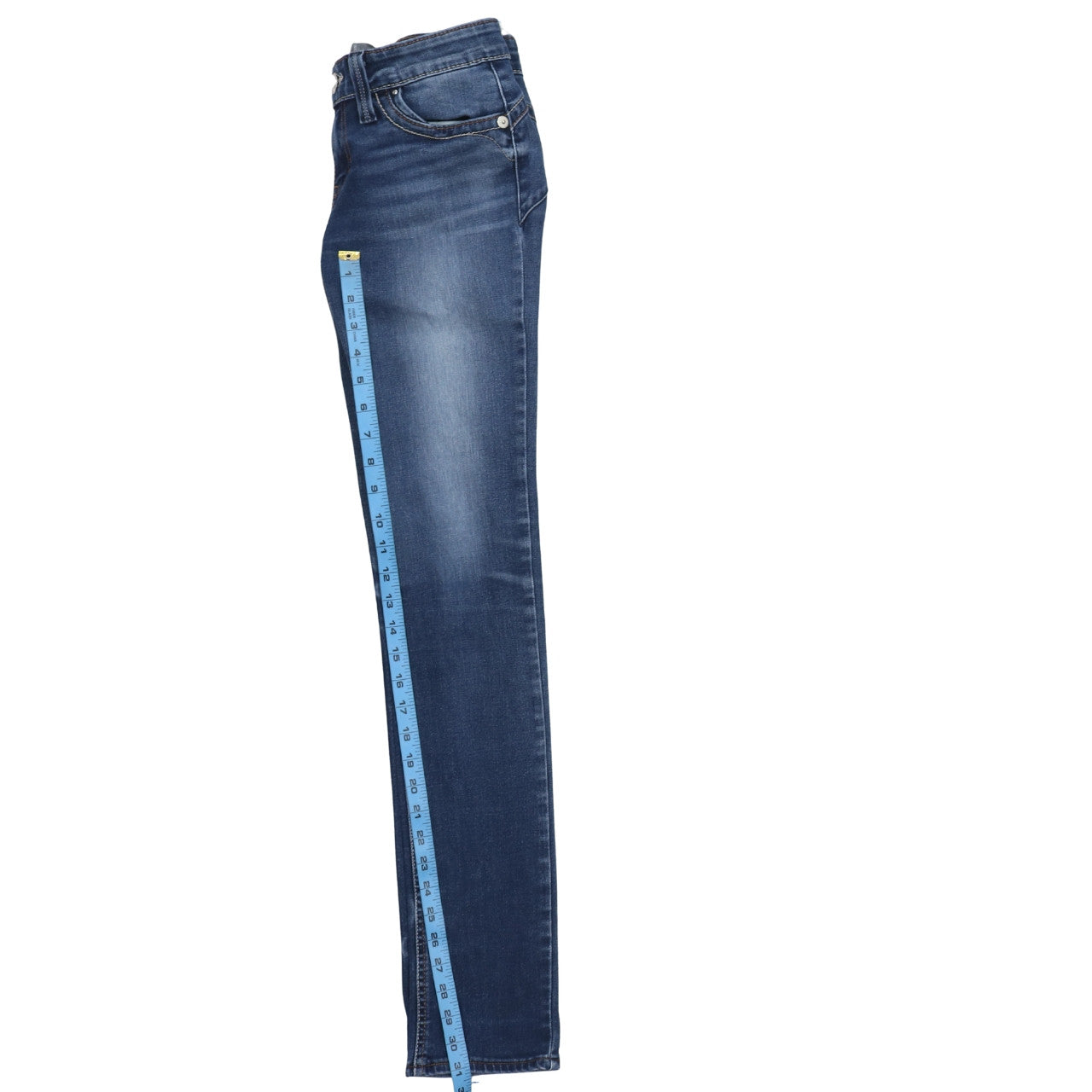 Levi's Revel Women's Blue 27 Straight Fit Stretch Jeans