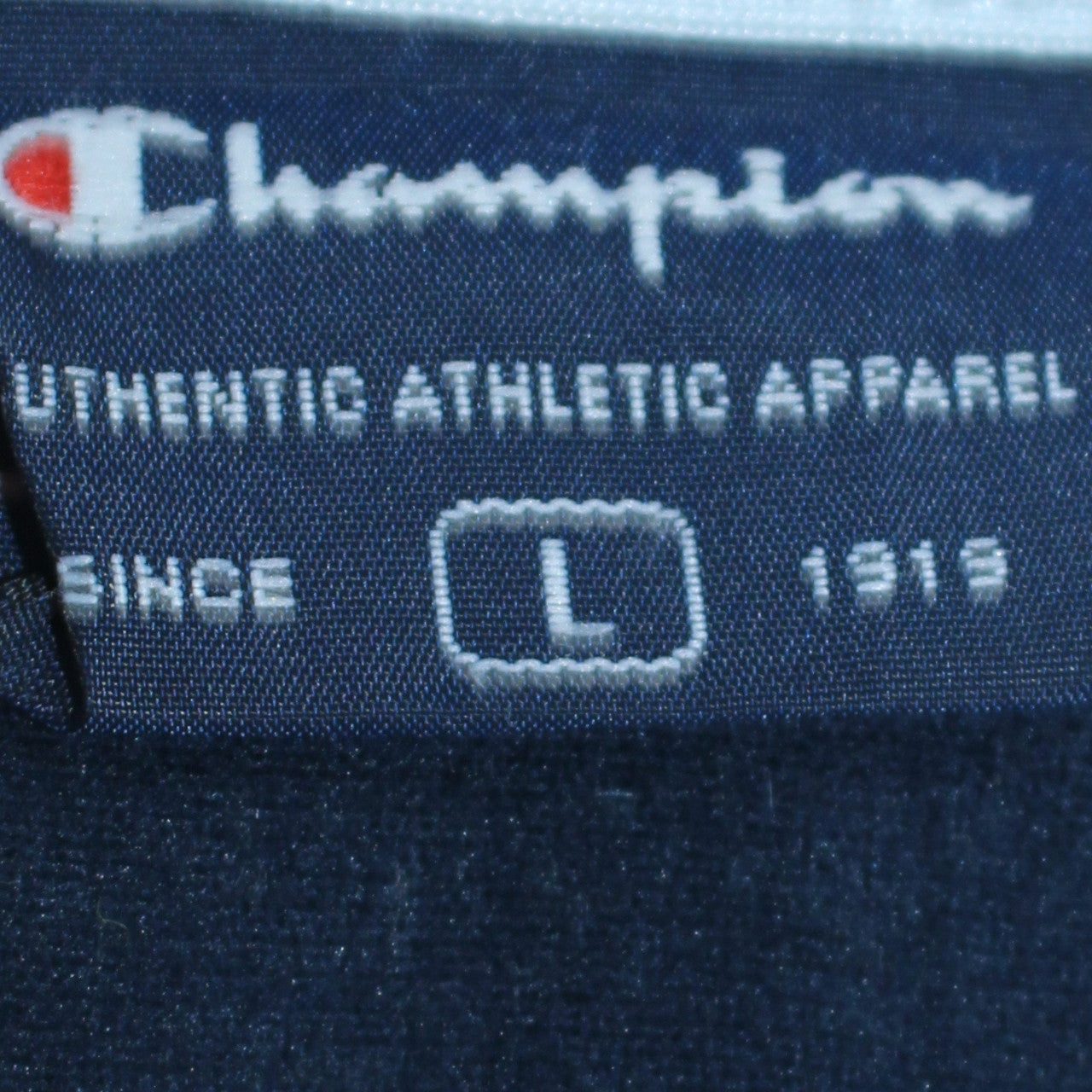 Champion Men's Blue Full Zip Sweatshirt L Lightweight Athletic
