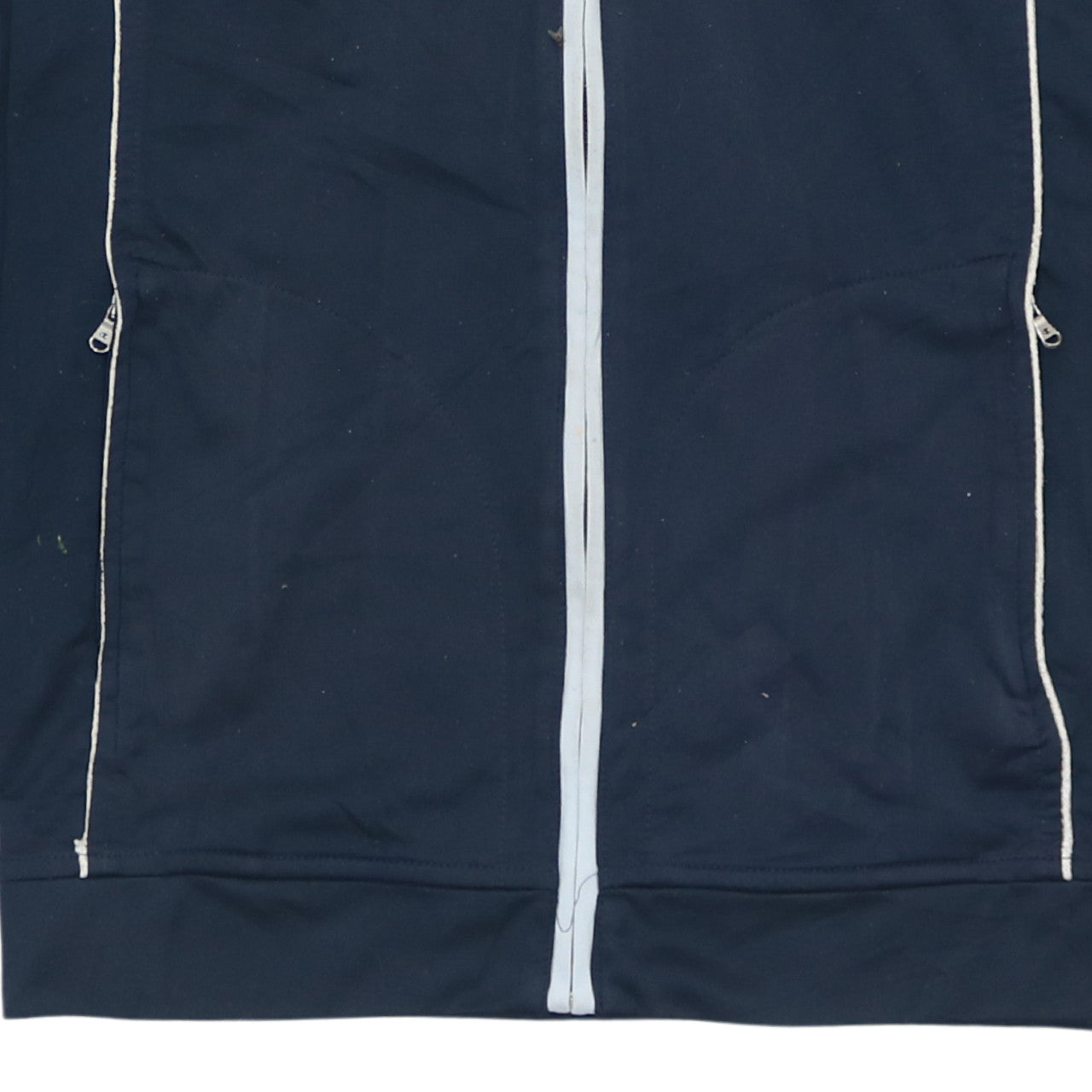 Champion Men's Blue Full Zip Sweatshirt L Lightweight Athletic