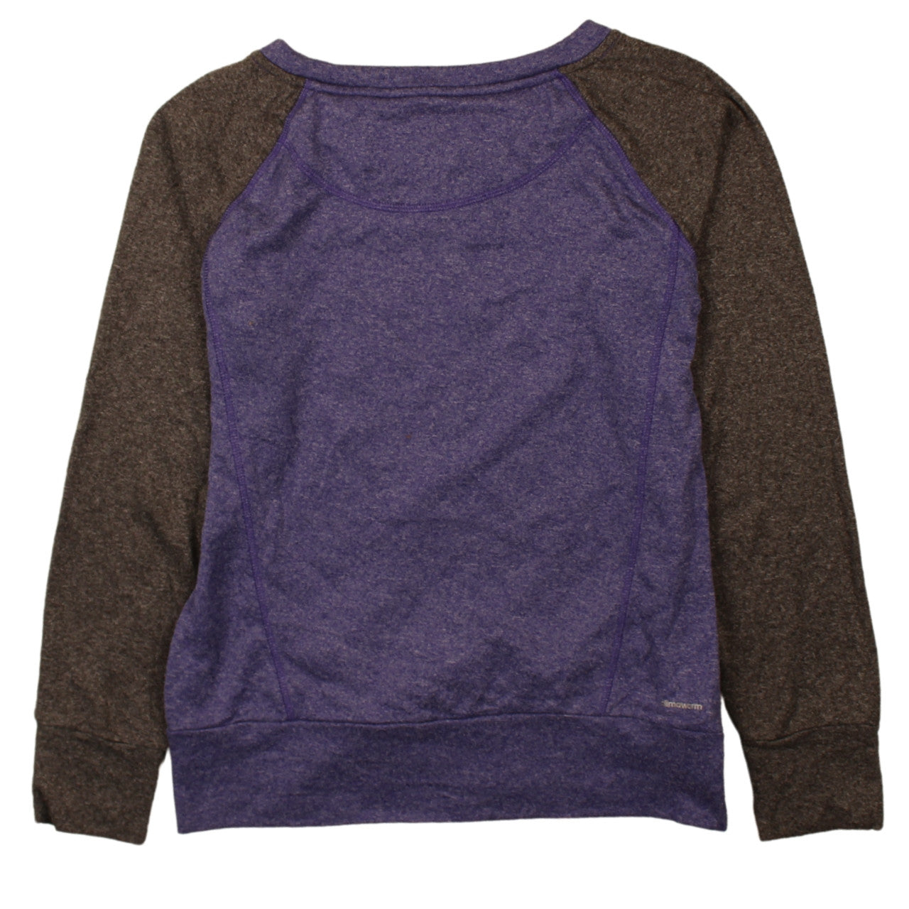 Adidas Women Purple & Brown Climalite Sweatshirt Size S 8-10