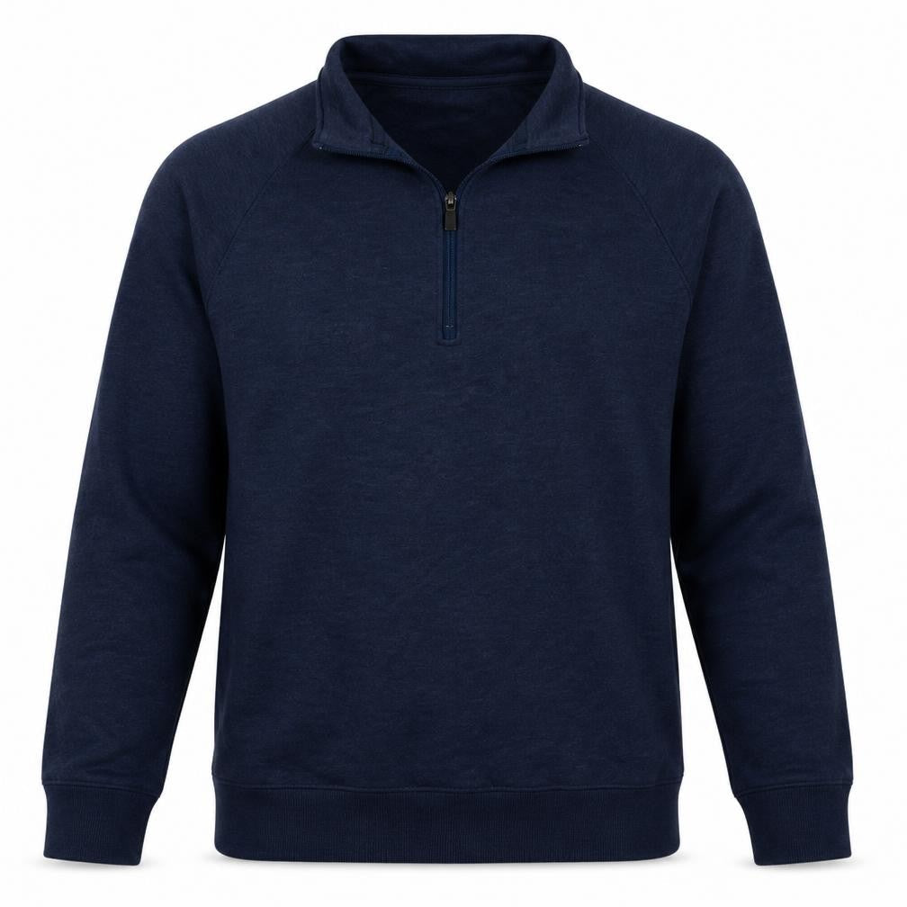 Under Armour Men’s Blue ColdGear 1/4 Zip Fleece Sweatshirt Size L