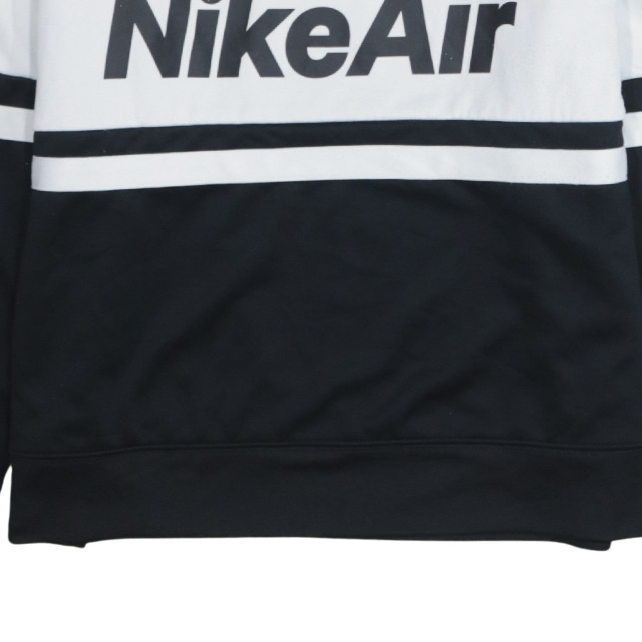 Nike Air Men's Black Small 1/2 Zip Sweatshirt Sports Top