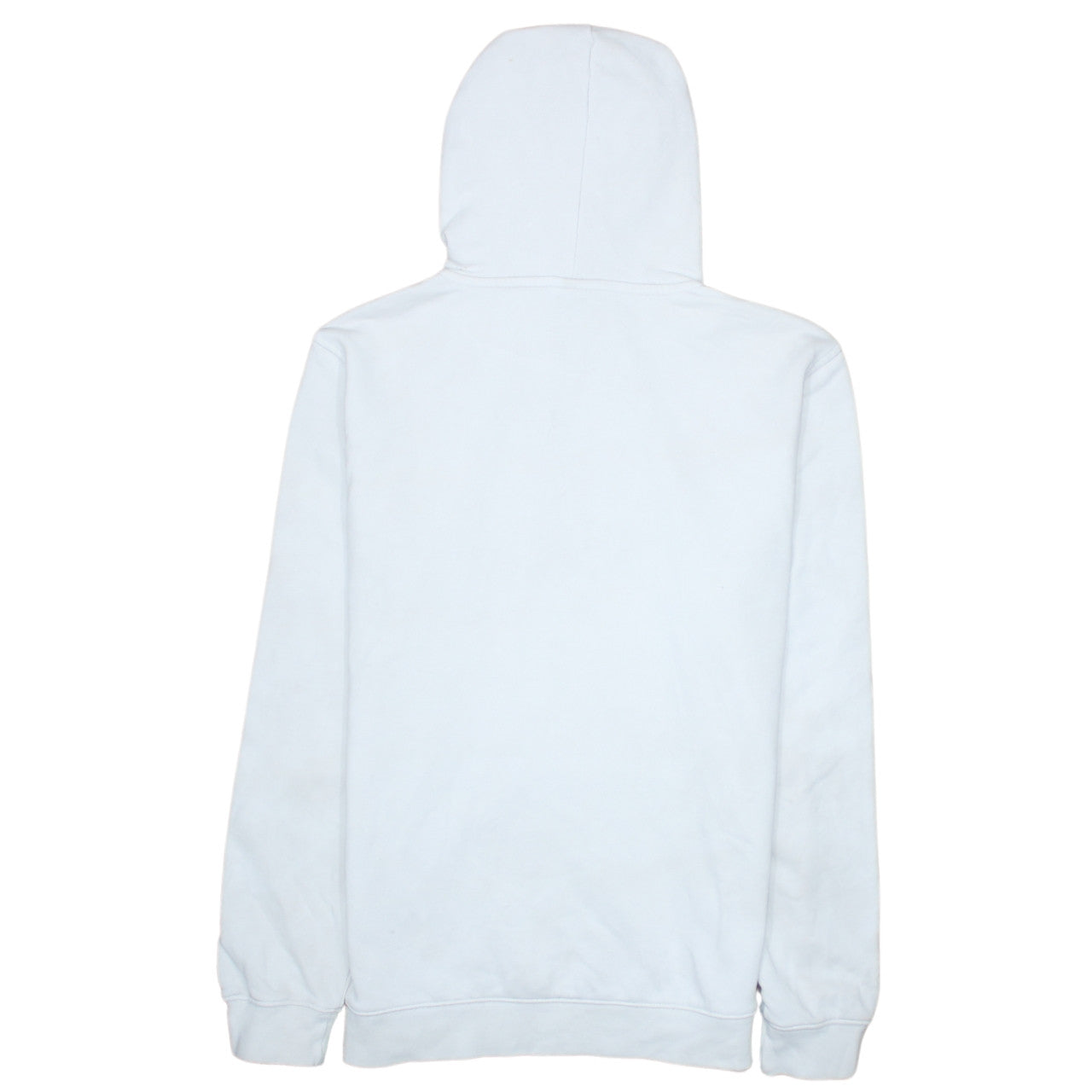 Champion White Small Womens Hoodie Pullover Cotton Blend Logo Print