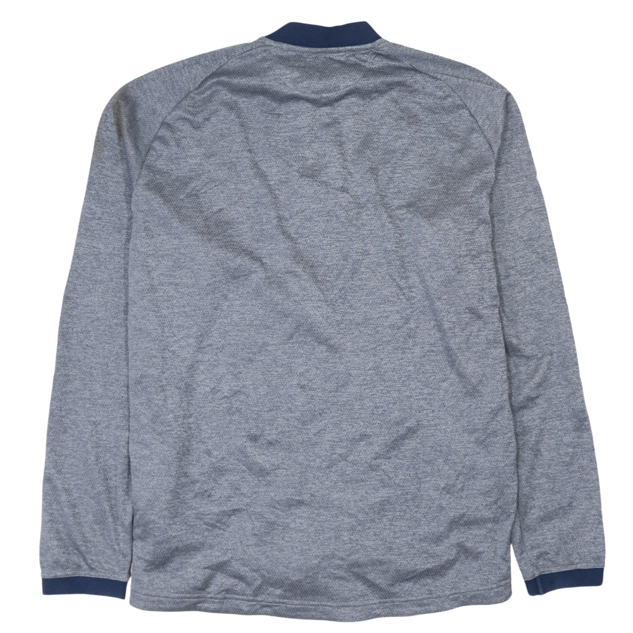 Adidas Men's Grey Full Zip Sports Sweatshirt XL Lightweight